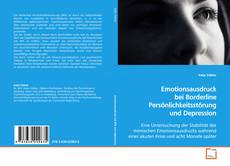 Couverture de Emotionsausdruck bei Borderline
Persönlichkeitsstörung und Depression