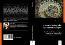 Parapsychologische Glaubenshaltungen kitap kapağı