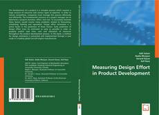 Measuring Design Effort in Product Development kitap kapağı