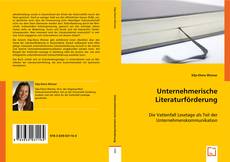 Unternehmerische Literaturförderung kitap kapağı