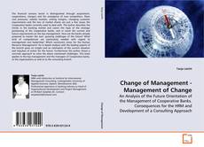 Portada del libro de Change of Management - Management of Change