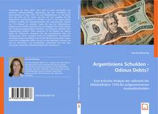 Argentiniens Schulden - Odious Debts?的封面