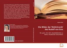 Capa do livro de Die Bilder der 'Weltchronik' des Rudolf von
Ems 