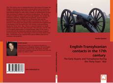 English-Transylvanian contacts in the 17th century的封面