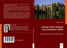 Ludwig Tiecks Vittoria Accorombona (1840) kitap kapağı