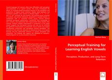 Perceptual Training for Learning English Vowels kitap kapağı