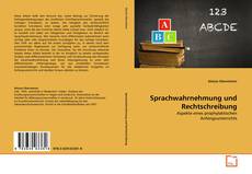 Portada del libro de Sprachwahrnehmung und Rechtschreibung