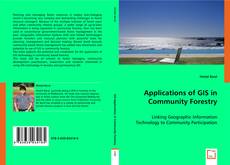 Applications of GIS in Community Forestry kitap kapağı