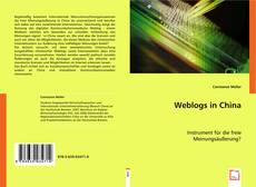 Buchcover von Weblogs in China