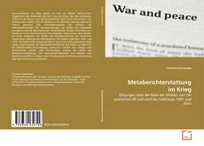 Portada del libro de Metaberichterstattung im Krieg