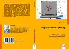 Copertina di Purpose Driven Learning