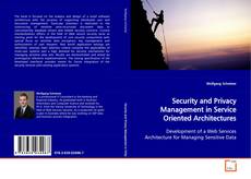 Buchcover von Security and Privacy Management in Service Oriented
Architectures