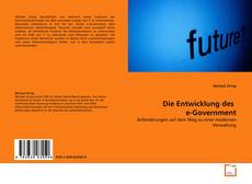 Portada del libro de Die Entwicklung des  e-Government