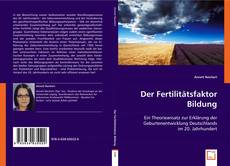 Der Fertilitätsfaktor Bildung kitap kapağı