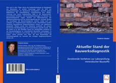 Aktueller Stand der Bauwerksdiagnostik的封面