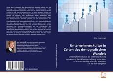 Buchcover von Unternehmenskultur in Zeiten des demografischen Wandels