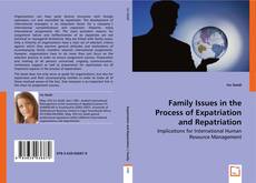 Family Issues in the Process of Expatriation and Repatriation kitap kapağı