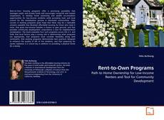 Capa do livro de Rent-to-Own Programs 