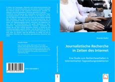 Journalistische Recherche in Zeiten des Internet kitap kapağı