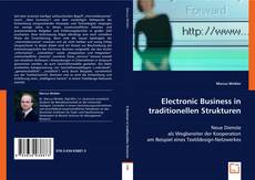 Electronic Business in traditionellen Strukturen kitap kapağı