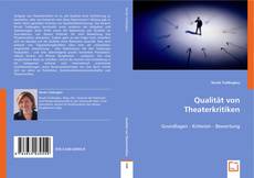 Qualität von Theaterkritiken kitap kapağı