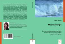 Meeresenergie kitap kapağı