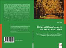 Die Identitätsproblematik bei Heinrich von Kleist kitap kapağı