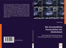 Die Umständliche Konstruktion der Wirklichkeit kitap kapağı