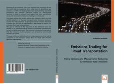 Emissions Trading for Road Transportation kitap kapağı