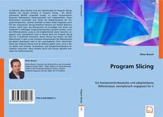 Copertina di Program Slicing