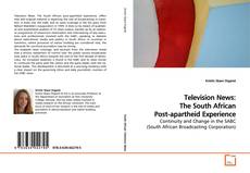 Capa do livro de Television News:
The South African Post-apartheid Experience 