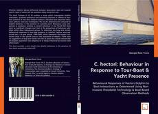 Portada del libro de C. hectori: Behaviour in Response to Tour-Boat & Yacht Presence