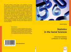 Statistics in the Social Sciences kitap kapağı