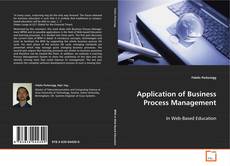 Buchcover von Application of Business Process Management