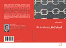 Portada del libro de Die Unruhen in Südthailand