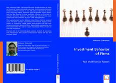 Investment Behavior of Firms kitap kapağı