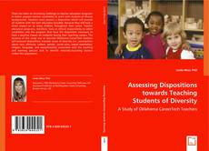 Copertina di Assessing Dispositions towards Teaching Students of Diversity