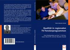 Qualität in regionalen TV-Fensterprogrammen kitap kapağı