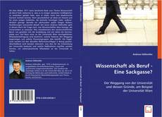 Wissenschaft als Beruf - Eine Sackgasse? kitap kapağı