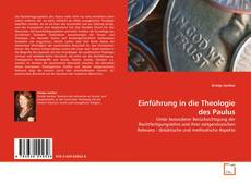 Portada del libro de Einführung in die Theologie des Paulus