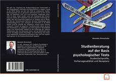 Bookcover of Studienberatung auf der Basis psychologischer Tests