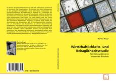 Portada del libro de Wirtschaftlichkeits- und Behaglichkeitsstudie