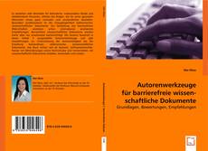 Autorenwerkzeuge für
barrierefreie wissen-
schaftliche Dokumente kitap kapağı