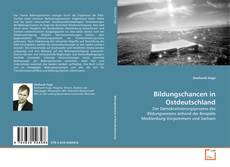 Portada del libro de Bildungschancen in Ostdeutschland