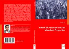 Effect of Pesticide on Soil Microbial Properties kitap kapağı