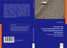 Enkodierung erwartungskongruenter und erwartungsinkongruenter Information kitap kapağı