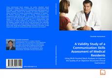 Portada del libro de A Validity Study of a Communication Skills Assessment of Medical Residents