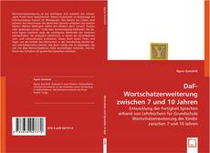 DaF-Wortschatzerweiterung zwischen 7 und 10 Jahren的封面