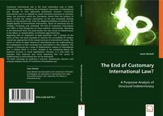 The End of Customary International Law? kitap kapağı