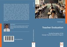 Teacher Evaluation kitap kapağı